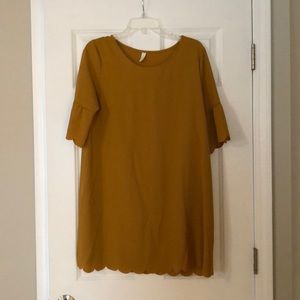 Pink Blush Maternity shift dress